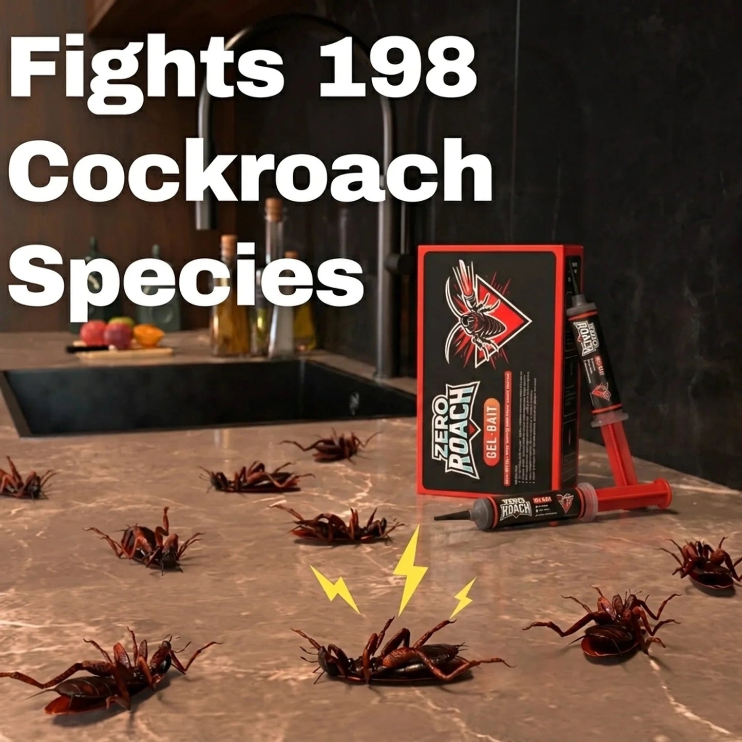 Gel insecticida para cucarachas ZeroRoach™